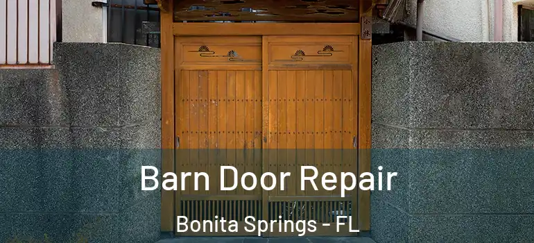  Barn Door Repair Bonita Springs - FL