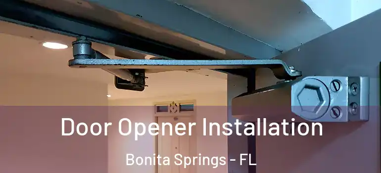  Door Opener Installation Bonita Springs - FL
