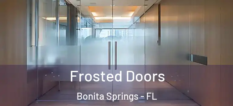  Frosted Doors Bonita Springs - FL