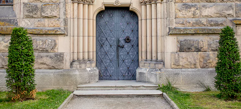 Traditional Double Front Doors in Bonita Springs, FL