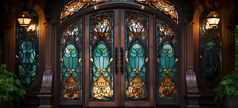 Wrought Iron Storm Door in Bonita Springs, FL