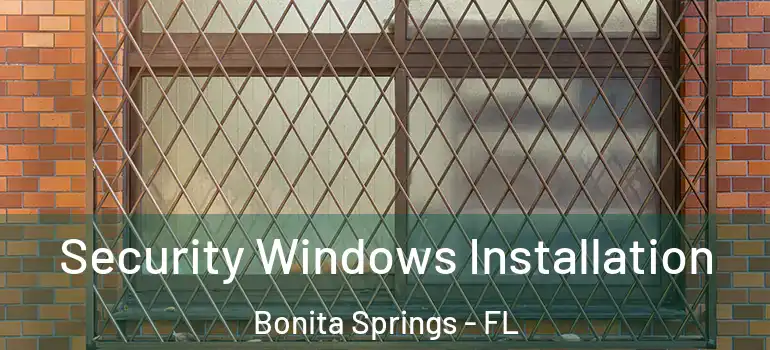  Security Windows Installation Bonita Springs - FL