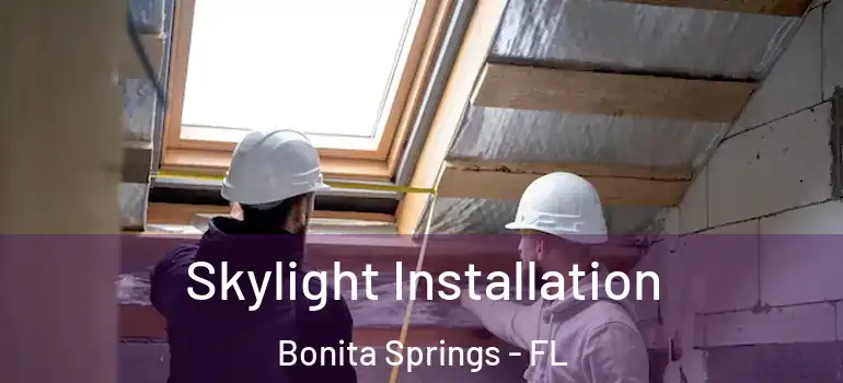  Skylight Installation Bonita Springs - FL