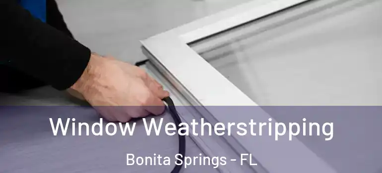  Window Weatherstripping Bonita Springs - FL