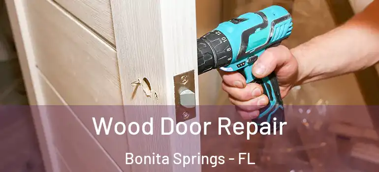  Wood Door Repair Bonita Springs - FL
